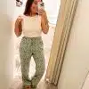 Lofty Manner Trouser Elise Lavander Print