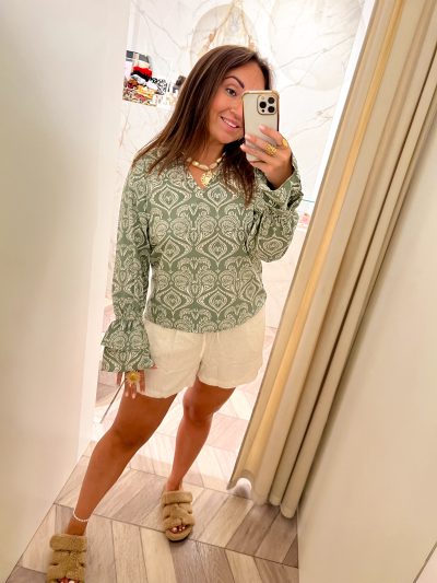 Lofty Manner Blouse Sofie Lavander Print - Afbeelding 2