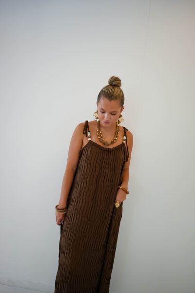 Merle Dress Brown - Afbeelding 4