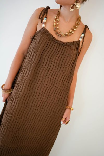 Merle Dress Brown - Afbeelding 6