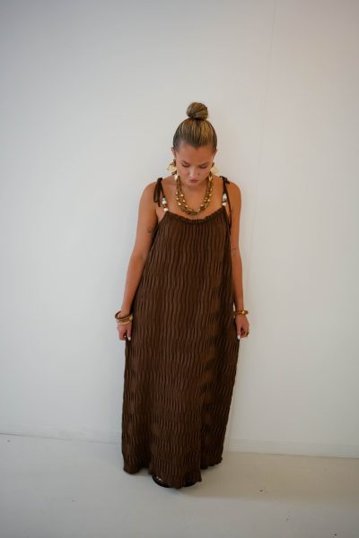 Merle Dress Brown - Afbeelding 2