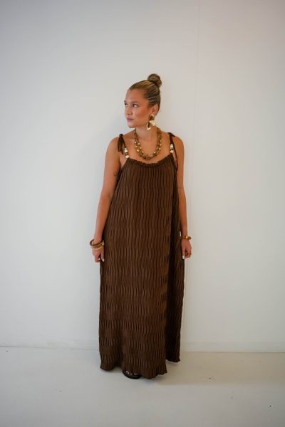 Merle Dress Brown - Afbeelding 7