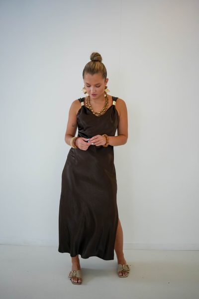 Samira Dress Brown - Afbeelding 6