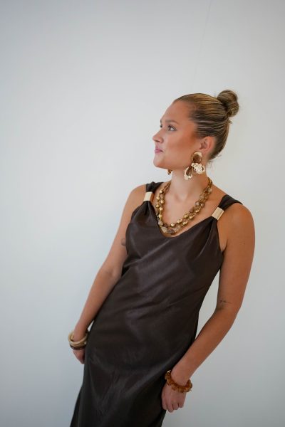 Samira Dress Brown - Afbeelding 7