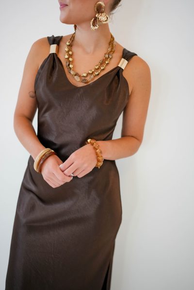 Samira Dress Brown - Afbeelding 9