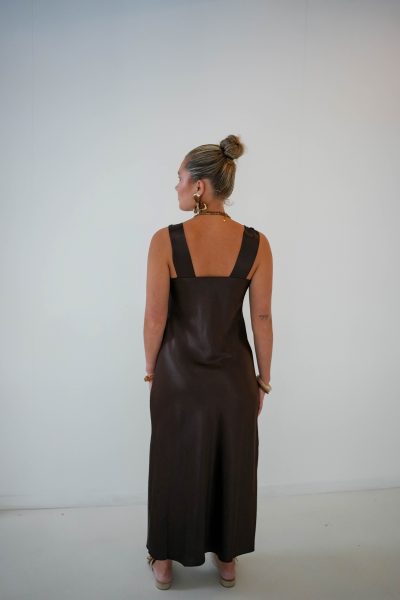 Samira Dress Brown - Afbeelding 3