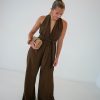 Lola Jumpsuit Choco Glitter