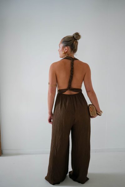 Lola Jumpsuit Choco Glitter - Afbeelding 3