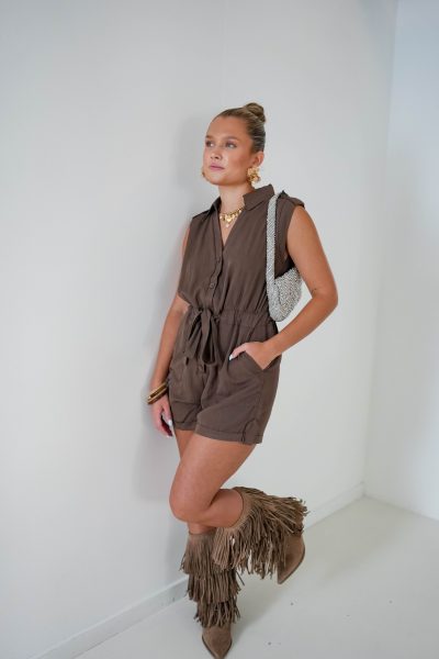 Lotte Playsuit Brown - Afbeelding 8