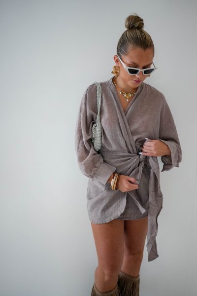 Dewi Dress Coffee