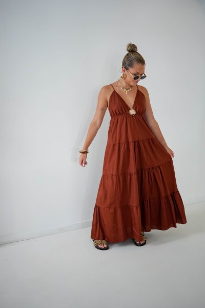 Sun Dress Terracotta