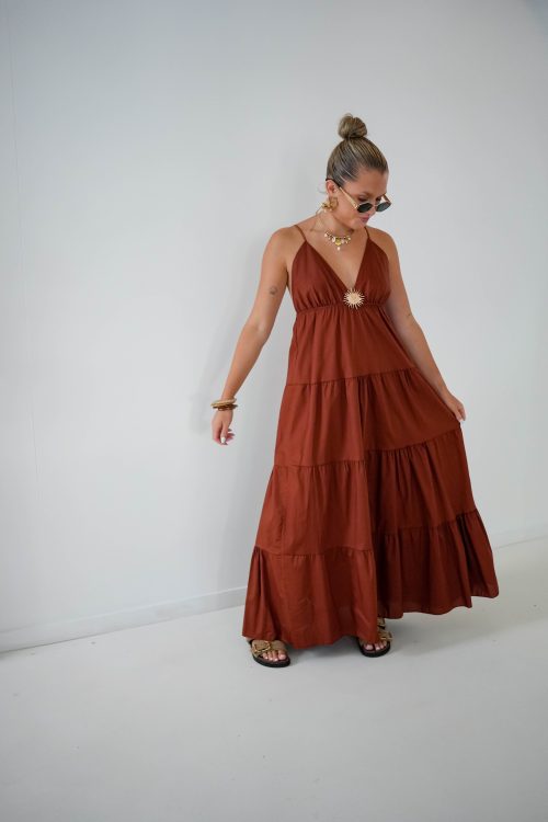 Sun Dress Terracotta