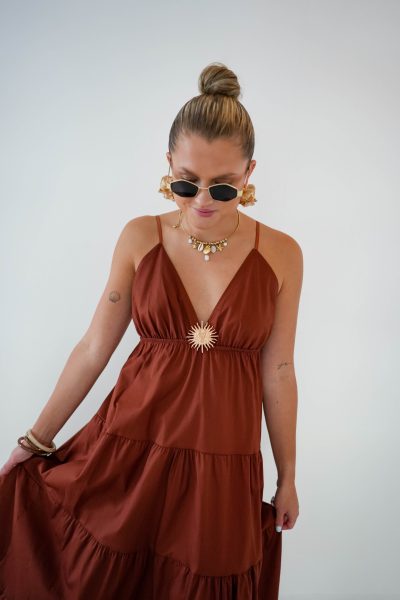 Sun Dress Terracotta - Afbeelding 6