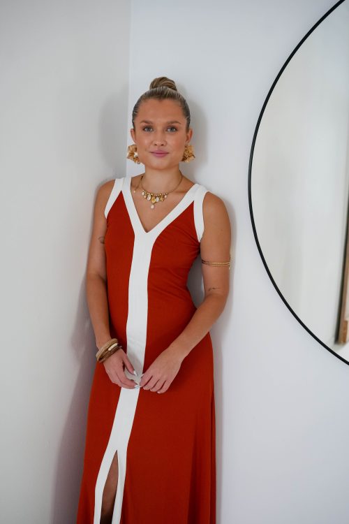 Lori Dress Terracotta