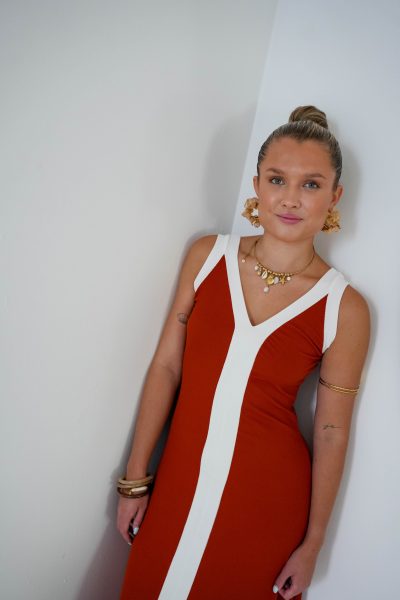 Lori Dress Terracotta - Afbeelding 6
