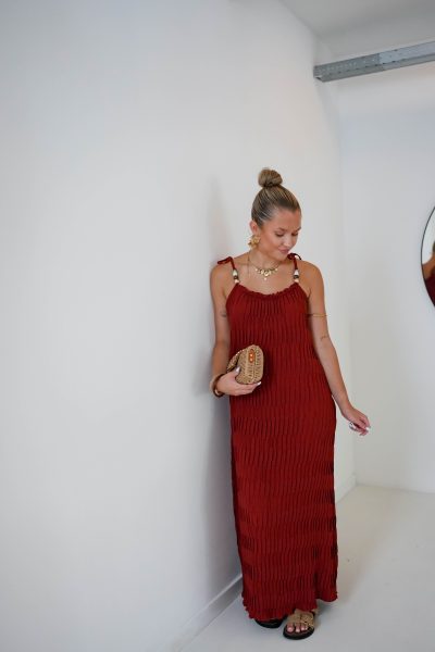 Merle Dress Terracotta - Afbeelding 3