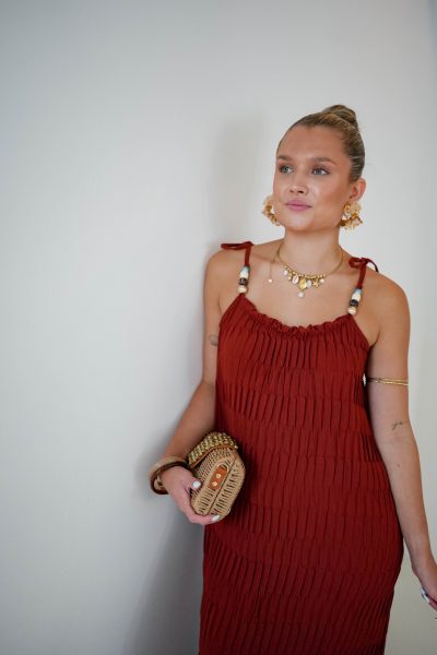 Merle Dress Terracotta - Afbeelding 5
