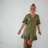 Britt Dress Khaki