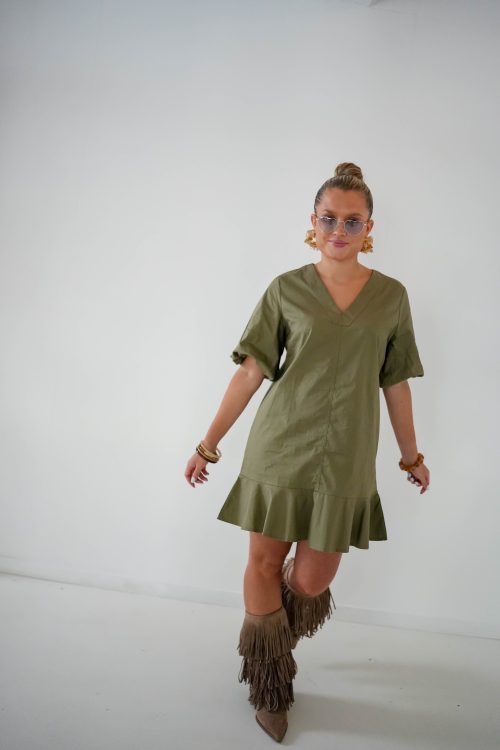 Britt Dress Khaki