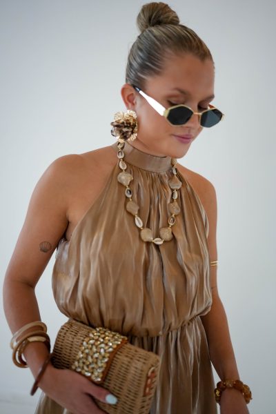 Donna Dress Camel - Afbeelding 7