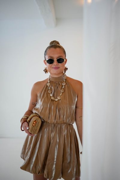 Donna Dress Camel - Afbeelding 4