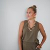 Aysi Top Khaki