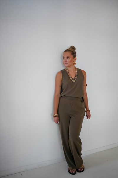 Aysi Top Khaki - Afbeelding 3