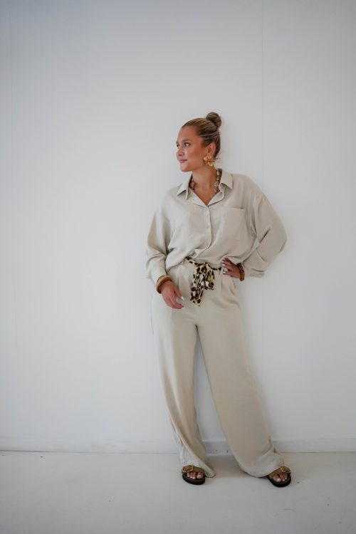 Leona Pants Beige