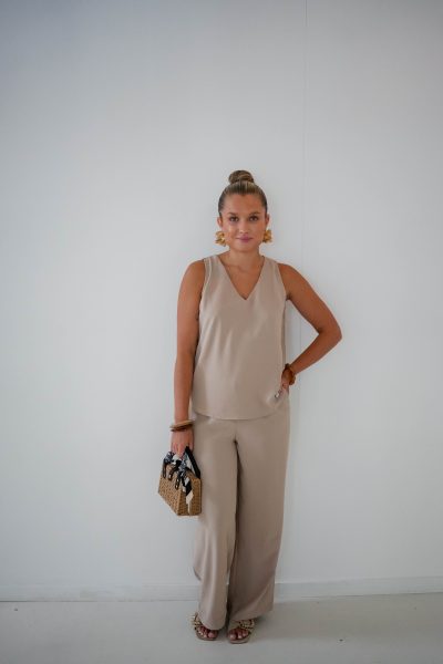 Aysi Top Beige - Afbeelding 4