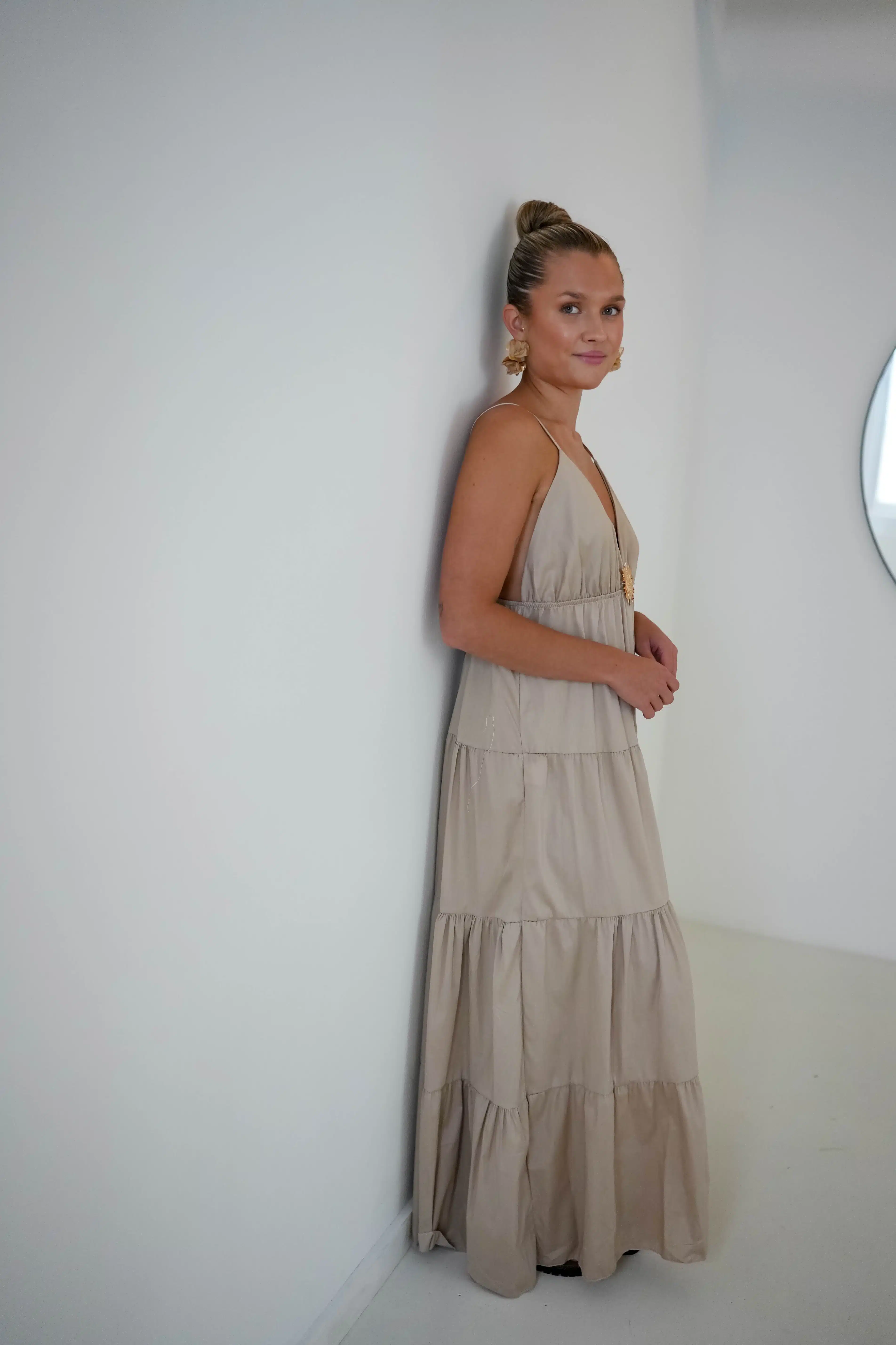 Sun Dress Beige - Afbeelding 4