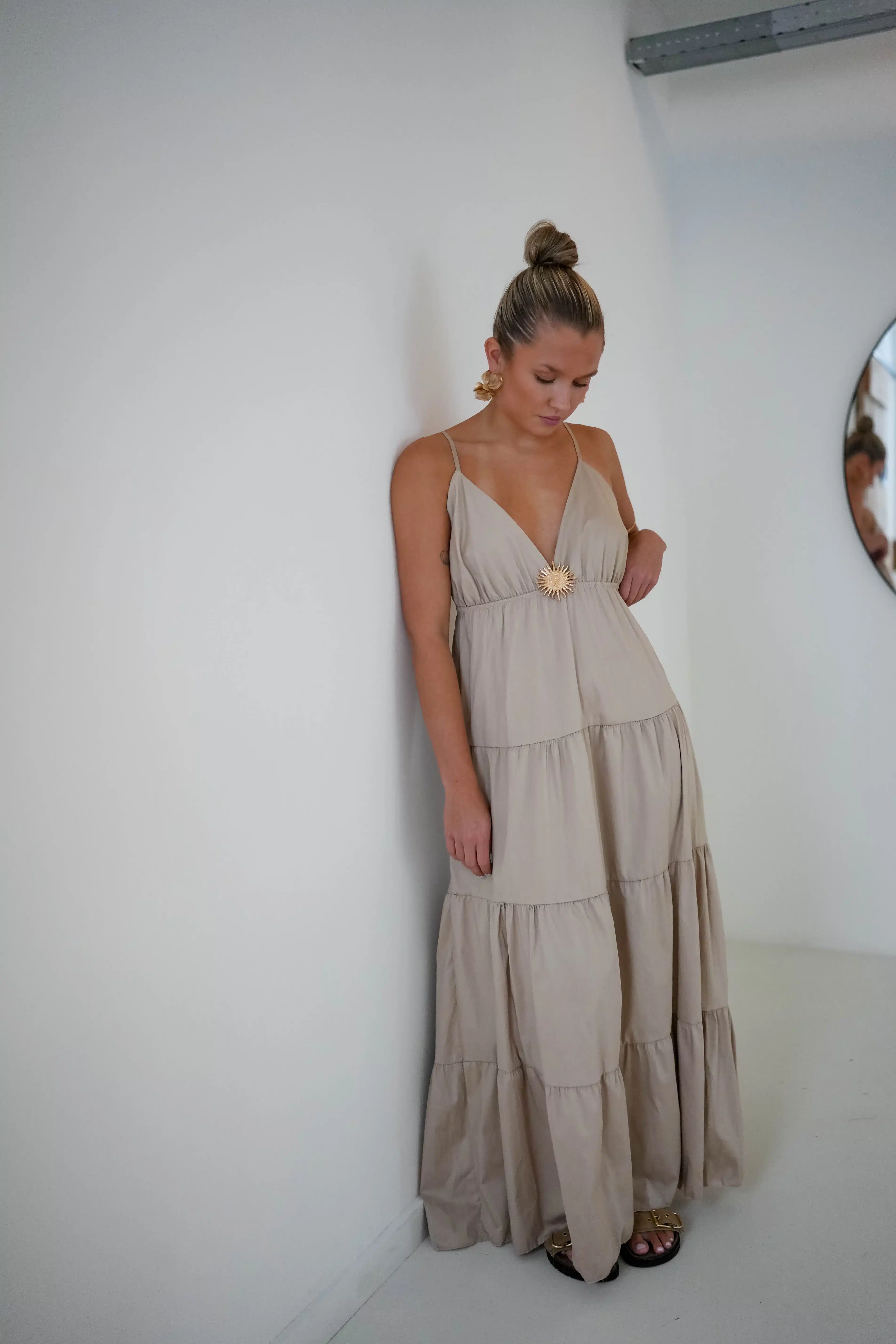 Sun Dress Beige - Afbeelding 9
