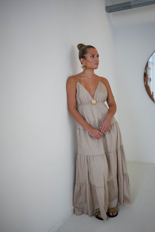 Sun Dress Beige