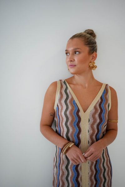 Lisan Zigzag Dress - Afbeelding 2