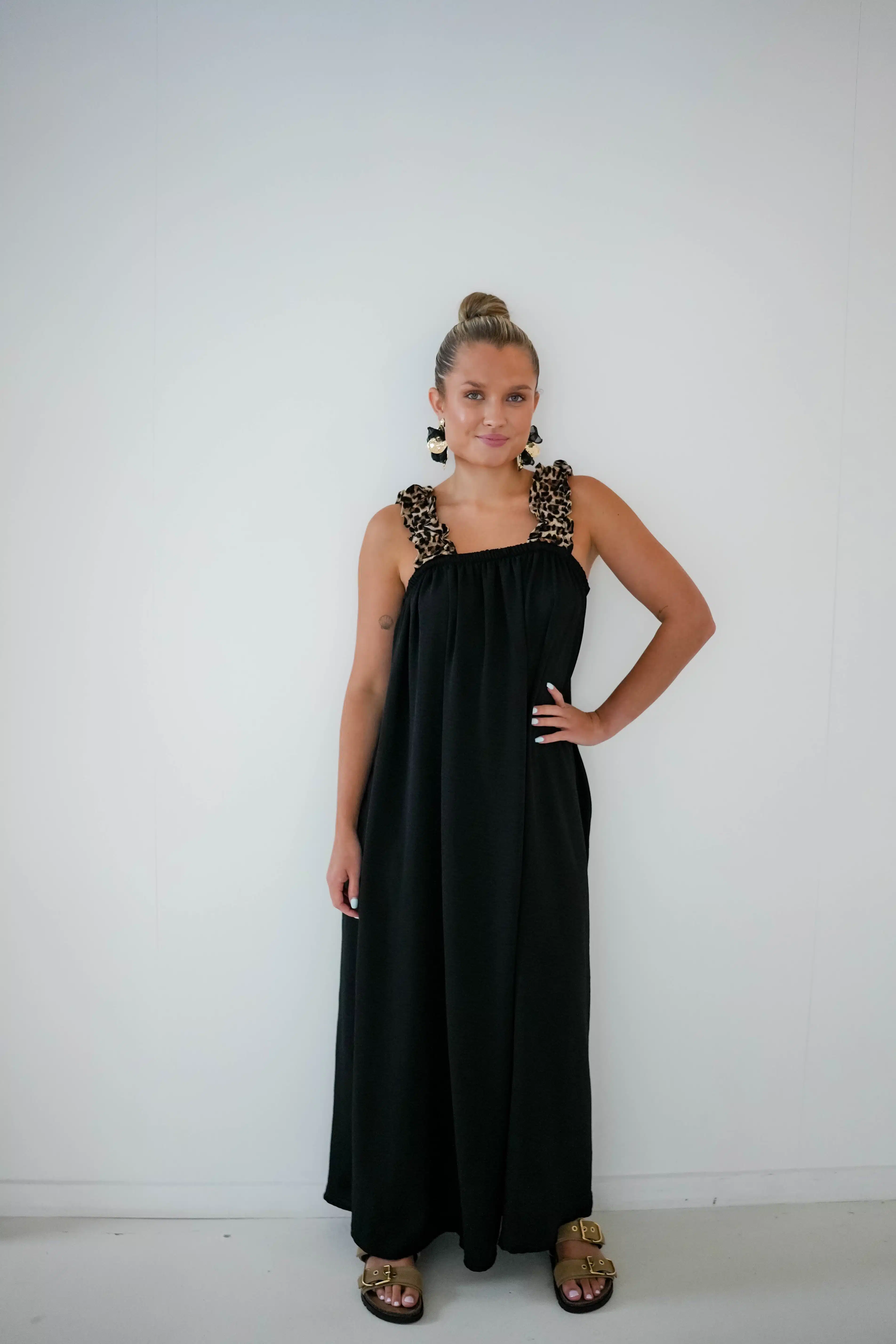 Simi Leo Dress Black - Afbeelding 6