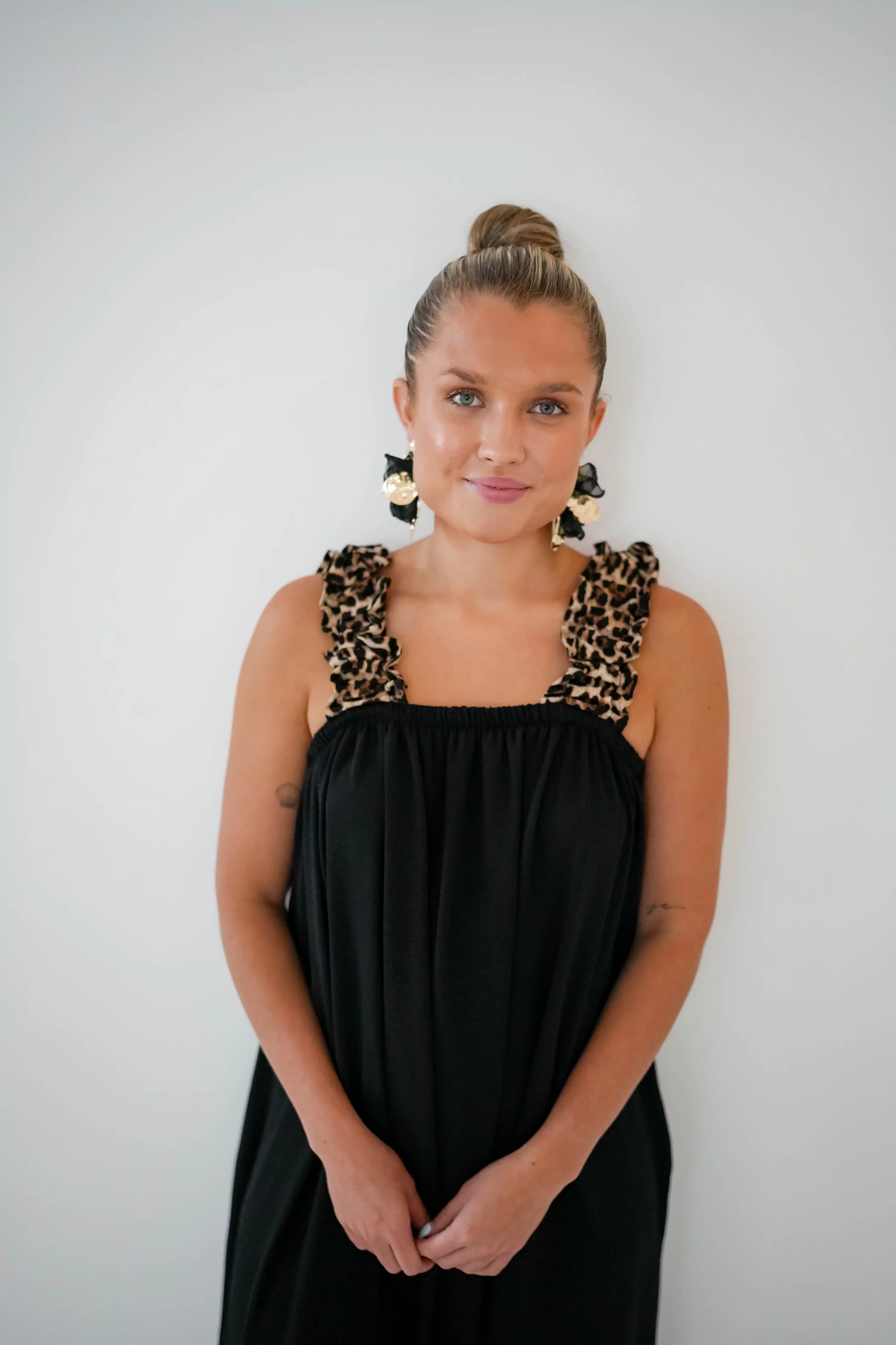 Simi Leo Dress Black - Afbeelding 5