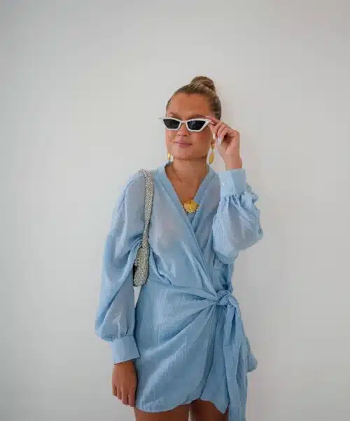 Alternative view of Dewi Dress Blue