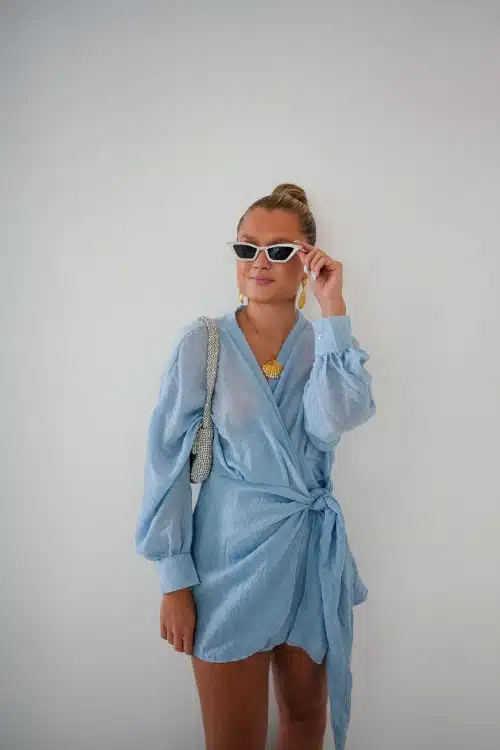 Alternative view of Dewi Dress Blue