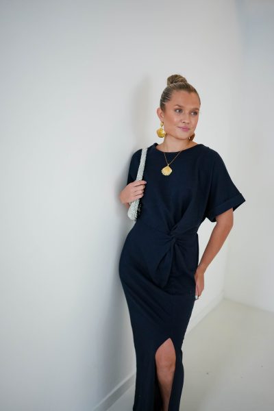 Rilana Dress Navy - Afbeelding 2