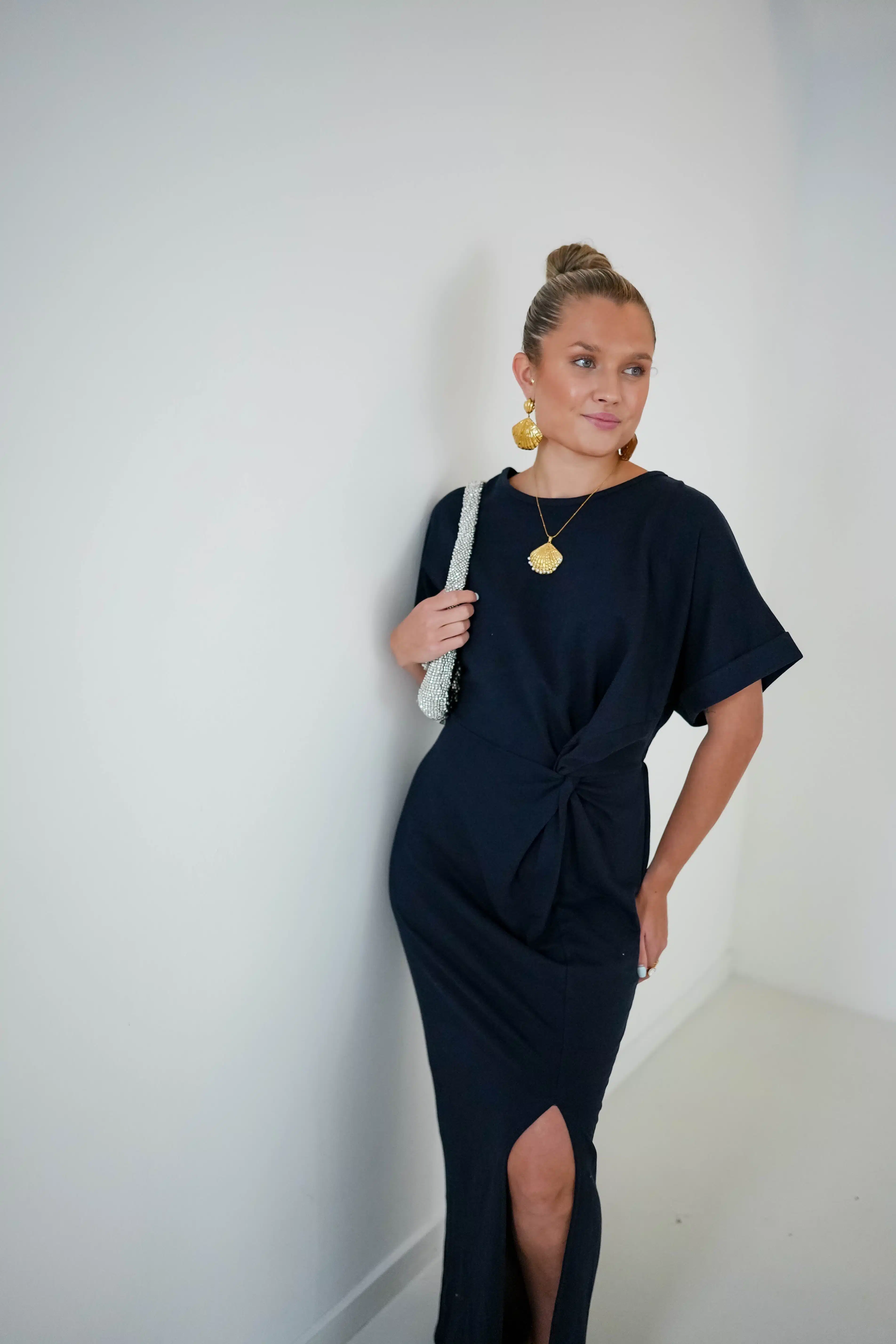Rilana Dress Navy - Afbeelding 2