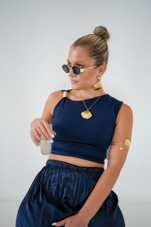 Nikki Top Navy