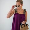 Simi Leo Dress Purple