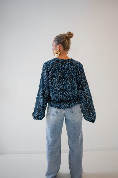 Lofty Manner Blouse Malika Floral Dot Print - Afbeelding 7