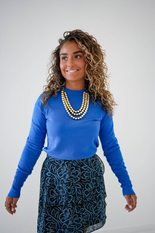 Lofty Manner Sweater Jana Dark blue
