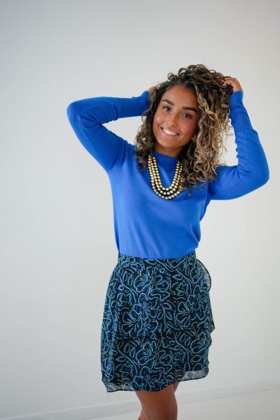 Lofty Manner Sweater Jana Dark blue - Afbeelding 5