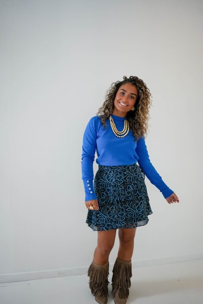 Lofty Manner Sweater Jana Dark blue - Afbeelding 4