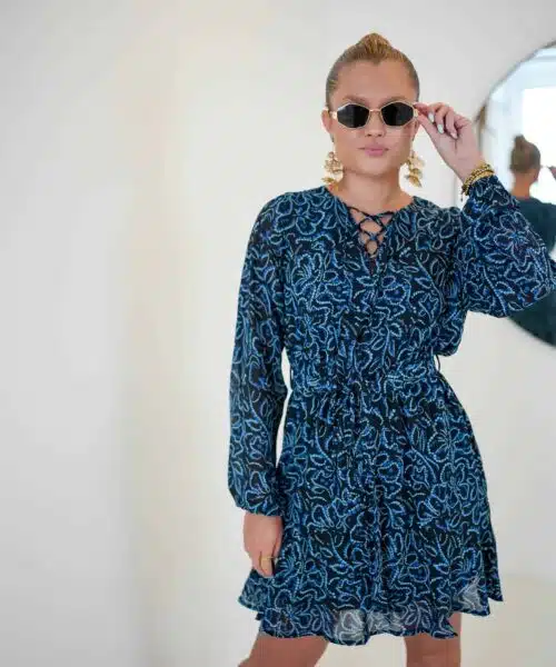 Alternative view of Lofty Manner Dress Imane Floral Dot Print