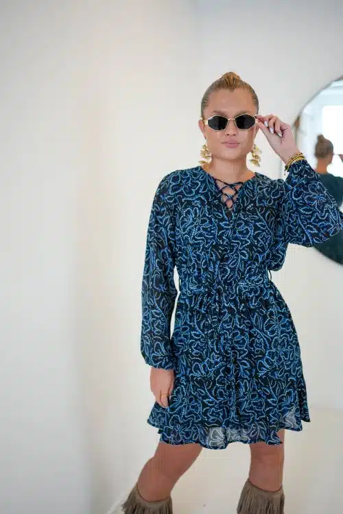 Alternative view of Lofty Manner Dress Imane Floral Dot Print