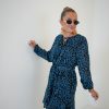 Lofty Manner Dress Imane Floral Dot Print