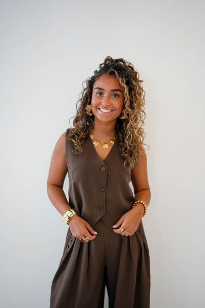 Giulia Gilet Brown