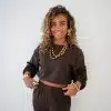 Lofty Manner Top Amala Brown